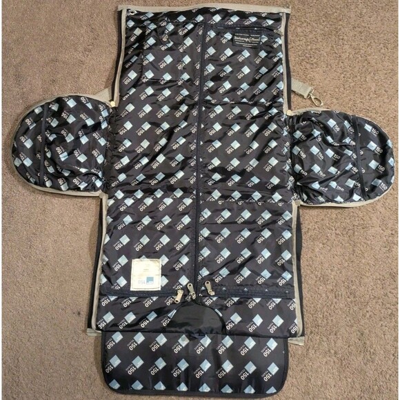 Scarborough & Tweed Goldman Sachs 150 Year Canvas Duffel Garment Bag w/ Dust Bag - Picture 7 of 14